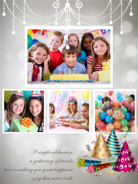Birthday Collage Maker - Make Happy Birthday Photo Collage from