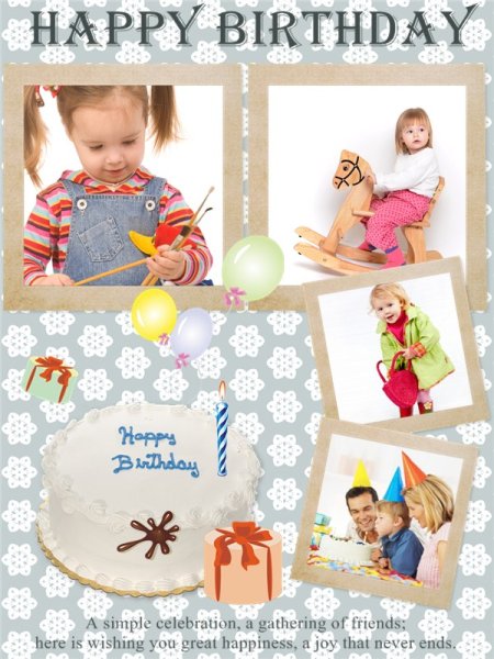 Birthday Collage Maker - Make Happy Birthday Photo Collage from