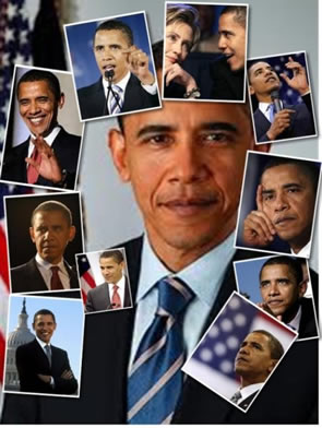Celebrity Collage - Obama