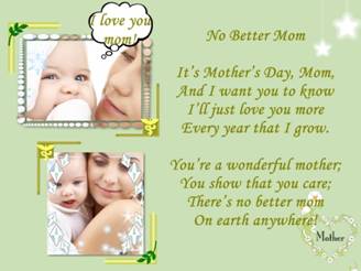 Mother's Day Card Sample