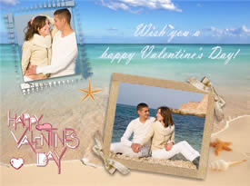 Valentine’s Day card by Picture Collage Maker