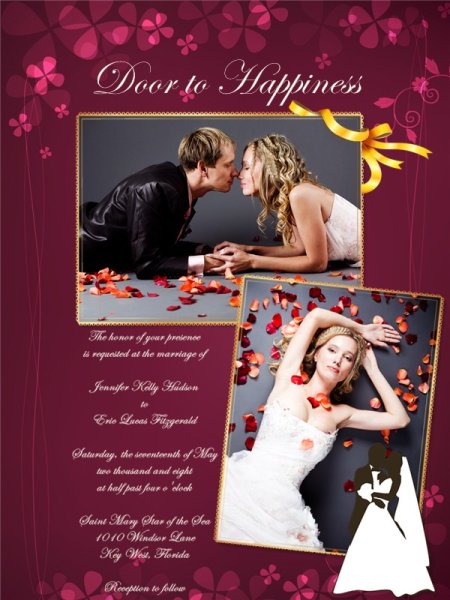 Wedding Invitation Card Add-on Templates - Download Free