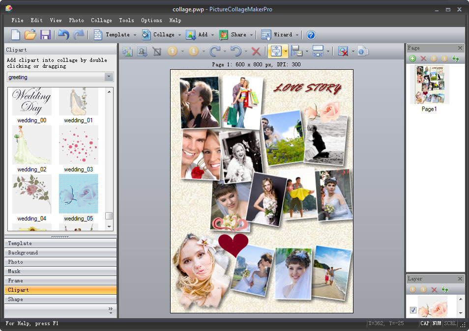 Picture Collage Maker For Mac Win Photo Collage Software